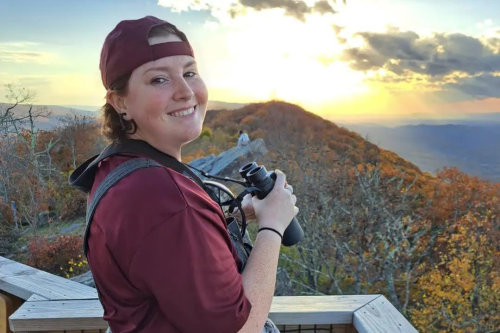 Dr. Paige van de Vuurst McClure studies the intersection of landscape-level ecology, zoonotic disease, and human activity.